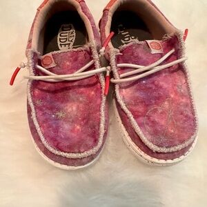 Hey Dude Kids' Purple Moccasins